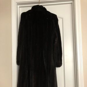 Full length mink coat